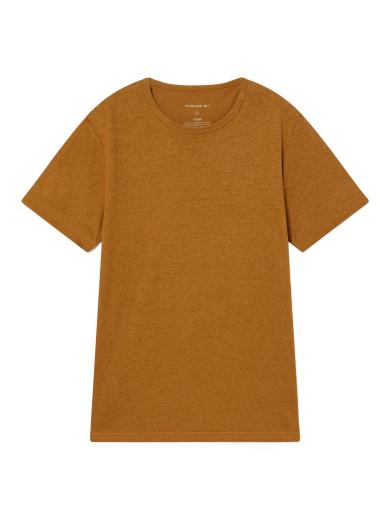 Thinking MU Hemp T-Shirt Brown | M