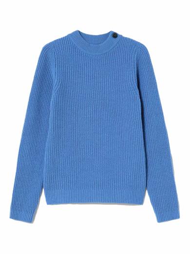 Thinking MU Hera Knitted Sweater Blue