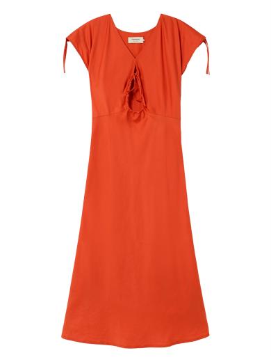 Thinking MU Laia Dress orange | L