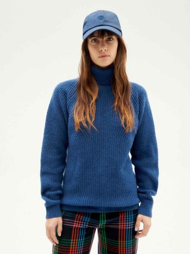 Thinking MU Matilda Knitted Sweater Navy