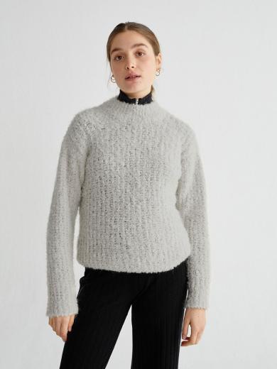 Thinking MU Trash Cotys Sweater grey