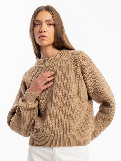 Women's Knit Sweater Oatmeal