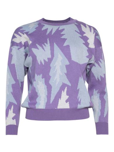 Woolish Febe Merino Sweater Violett