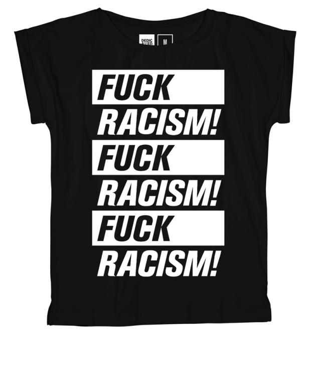 DEDICATED T-Shirt Visby Fuck Racism