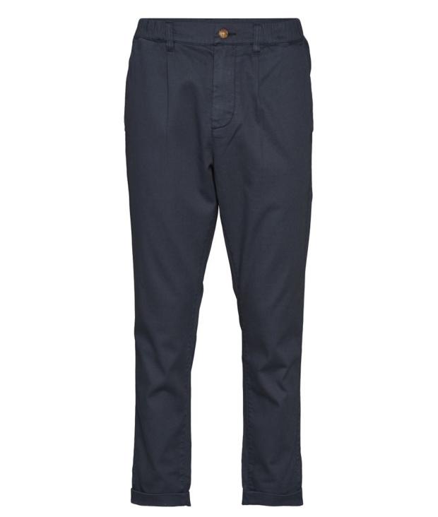Knowledge Cotton Apparel Structured Pant with Elastic