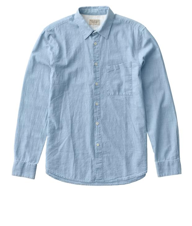 Nudie Jeans Stanley Light Shade Chambray Denim