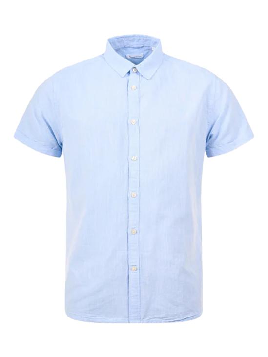 Knowledge Cotton Apparel LARCH SS linen custom fit shirt