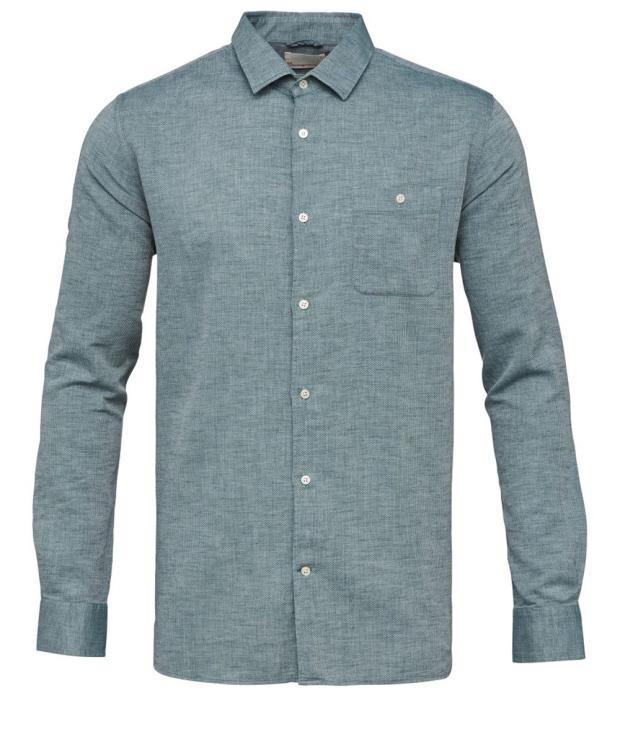 Knowledge Cotton Apparel Structured shirt