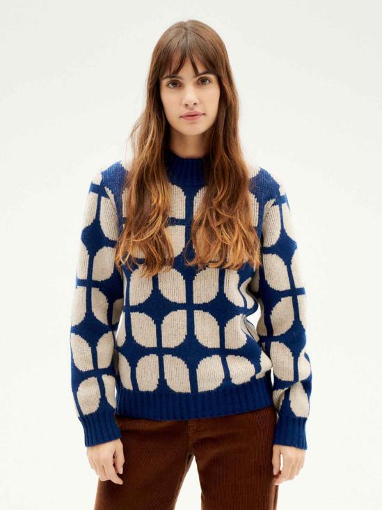 Thinking MU Knitted Sweater OPS