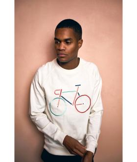 DEDICATED Sweatshirt Malmoe Color Bike Embroidery