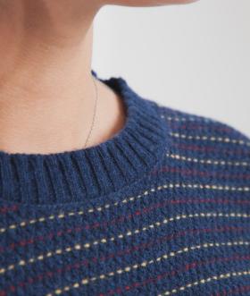 Thinking MU Blue Lines Sweater