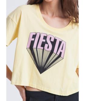Thinking MU Fiesta Ivy Cropped T-Shirt