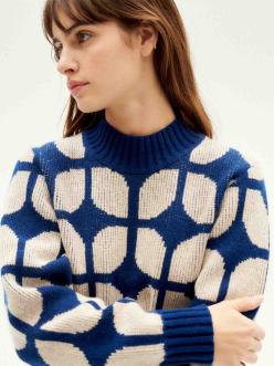 Thinking MU Knitted Sweater OPS