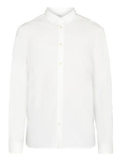 Knowledge Cotton Apparel HARALD Small Owl Oxford Regular Fit Shirt