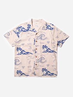 Nudie Jeans Arvid Waves Hawaii Shirt