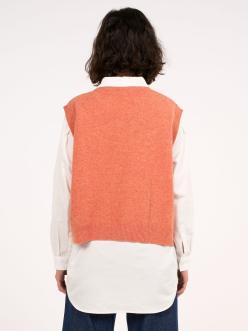 Knowledge Cotton Apparel Lambswool Vest