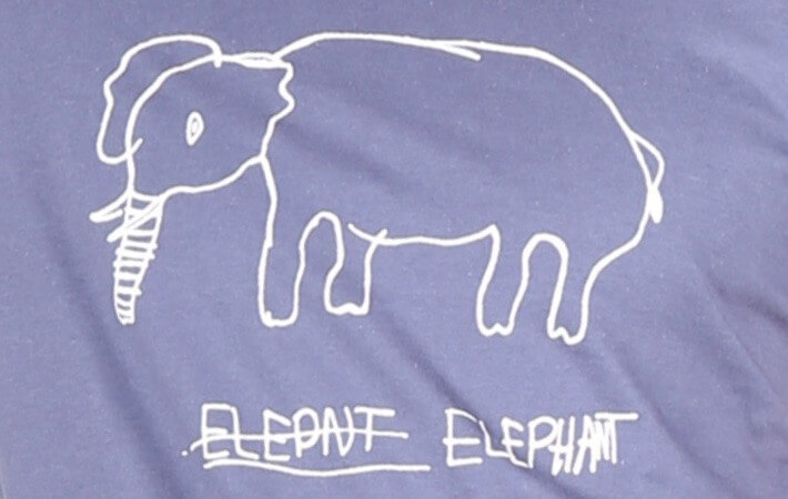 Kipepeo Elefant blau bei glore