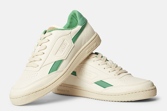 Saye Sneaker Modelo '89-04 in vegan green bei glore.de