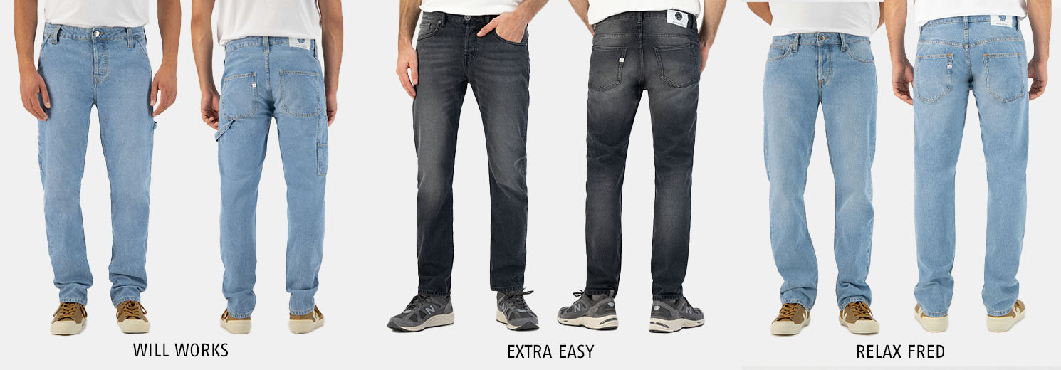 Jeans für Männer von MUD Jeans mit lockerem Schnitt bei glore.de